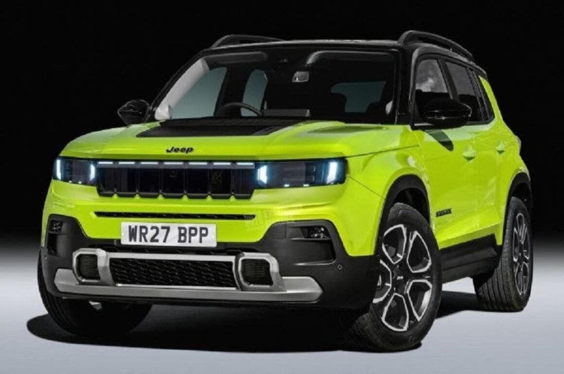 Jeep Renegade render