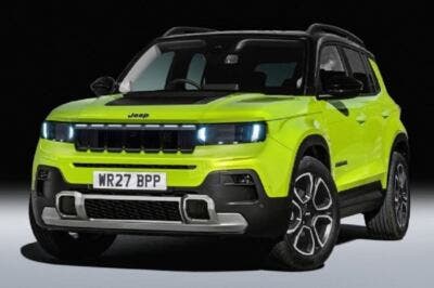 Jeep Renegade render