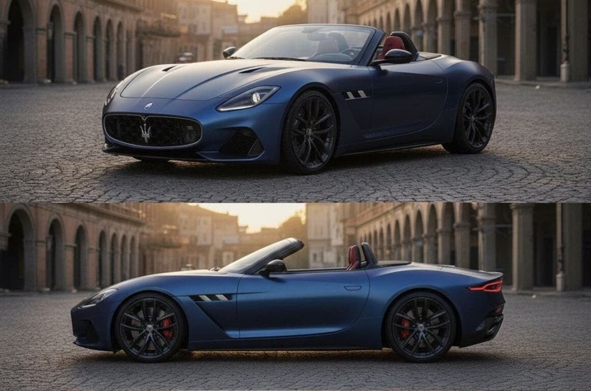 Maserati Spyder render