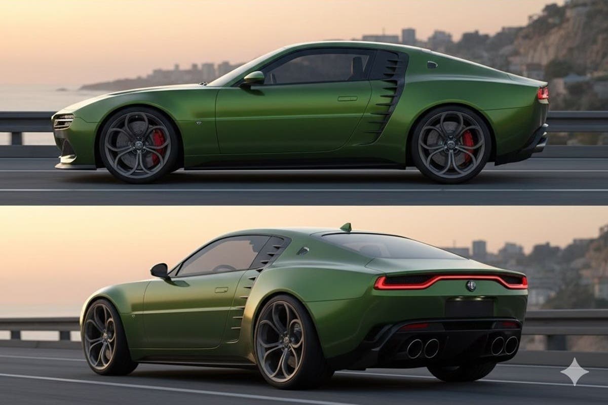 New Alfa Romeo Montreal render