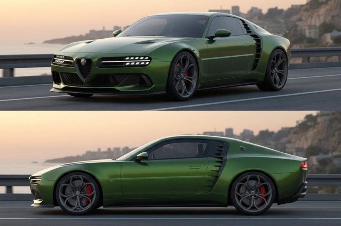 New Alfa Romeo Montreal render