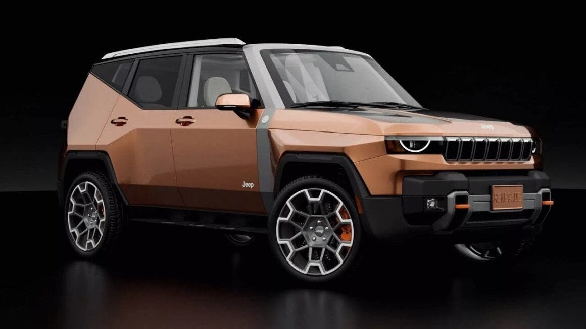 New Jeep Renegade render