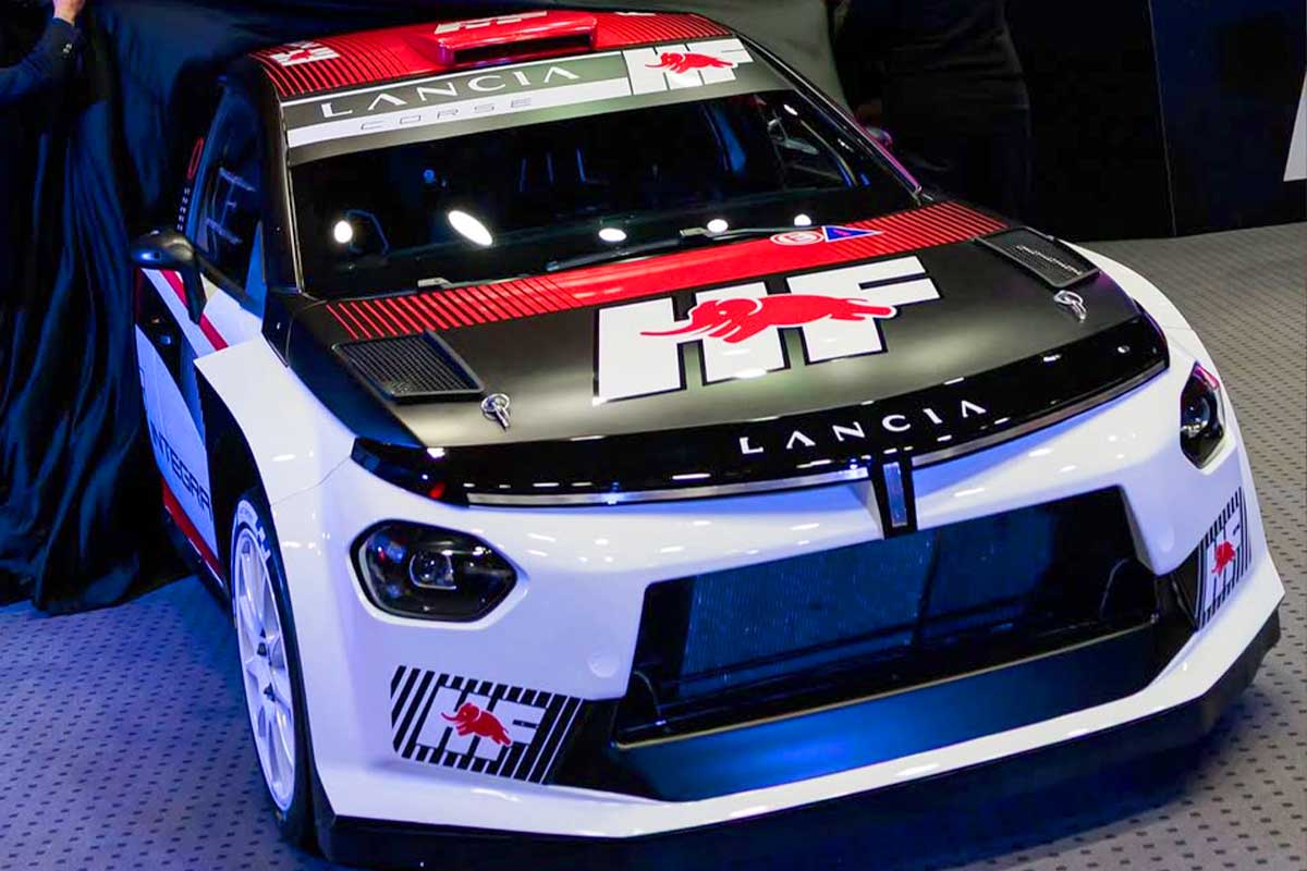 lancia Ypsilon HF Integrale wrc2