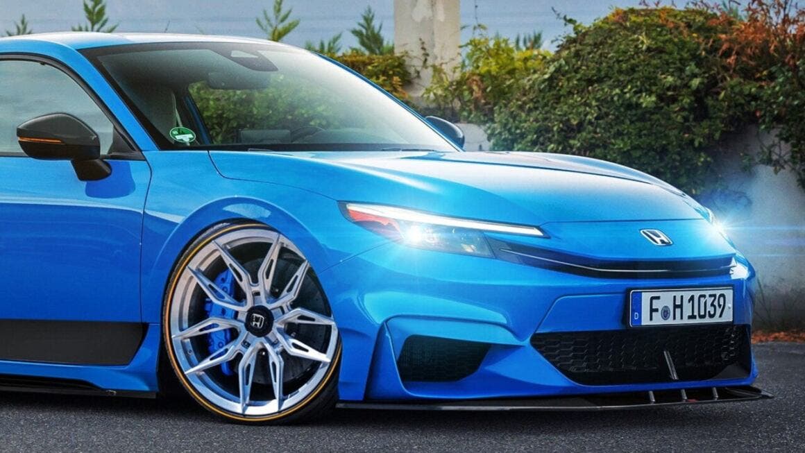 Honda Prelude render tuning