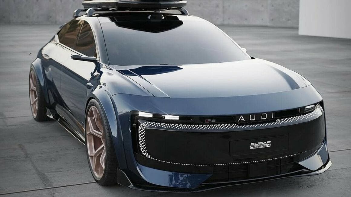 audi E5 Sportback sugar design