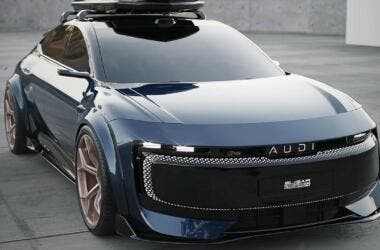 audi E5 Sportback sugar design