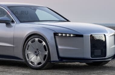 audi a8 rendering