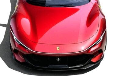 ferrari amalfi rendering