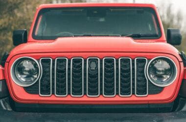 jeep wrangler front detail