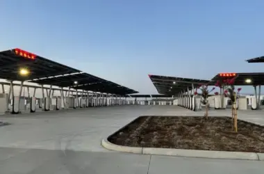 lost hills tesla supercharger