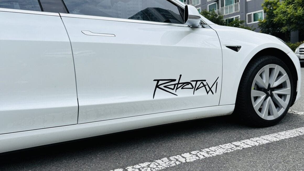 tesla robotaxi