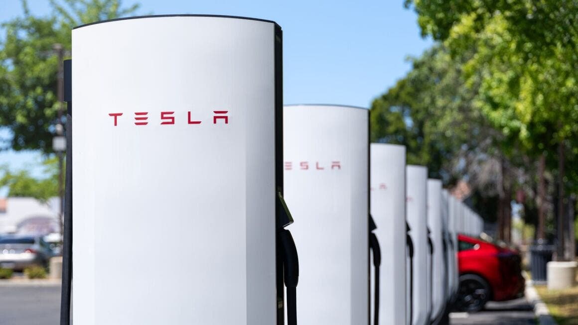 tesla supercharger
