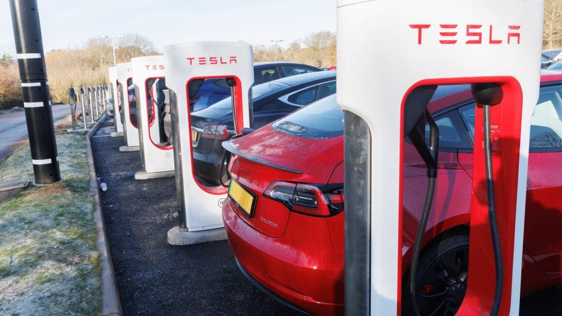 tesla supercharger