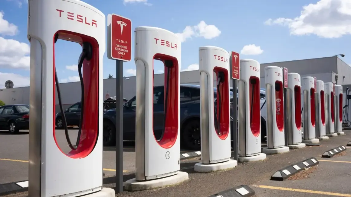 tesla supercharger