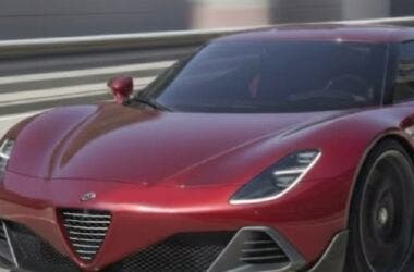 Alfa Romeo 4C render