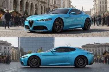 Alfa Romeo GTV render