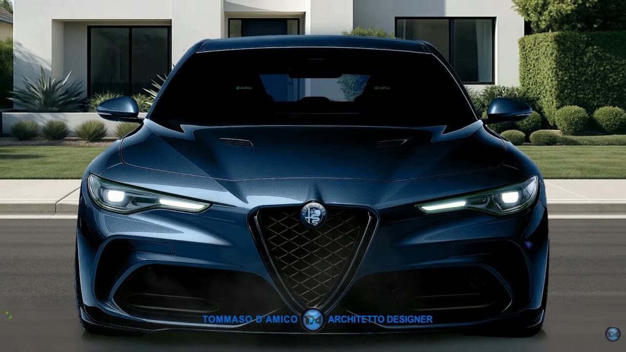 alfa romeo giulia render