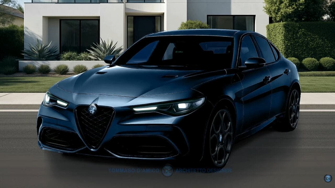 alfa romeo giulia render