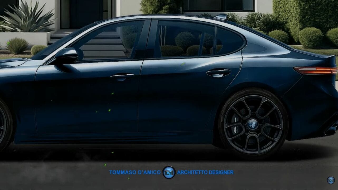 alfa romeo giulia render