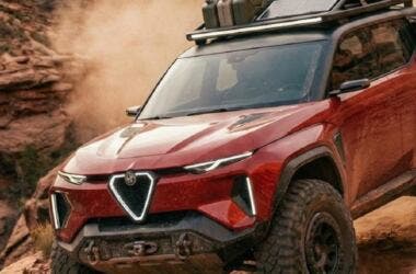 Alfa Romeo off-roader render