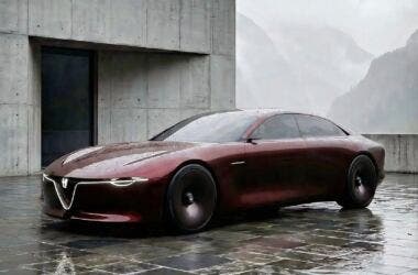Alfa Romeo sedan render