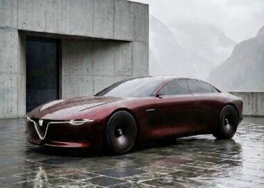 Alfa Romeo sedan render