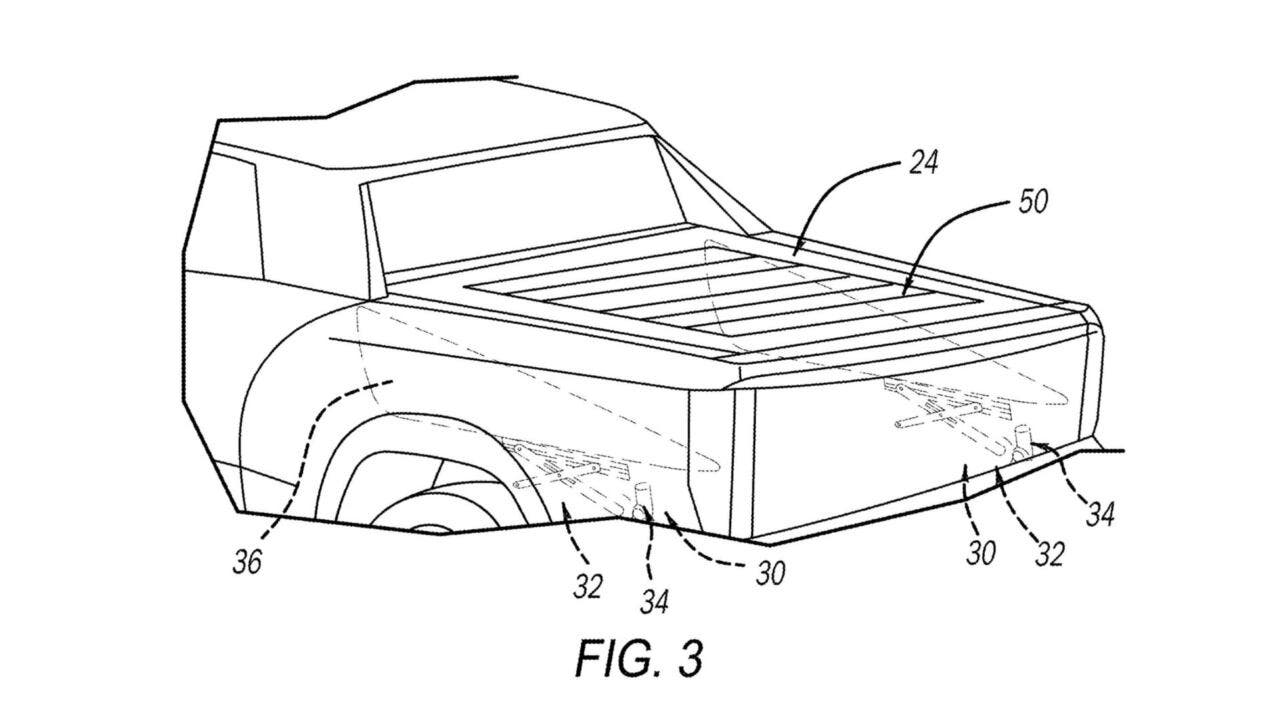 Angled Bed Cap stellantis