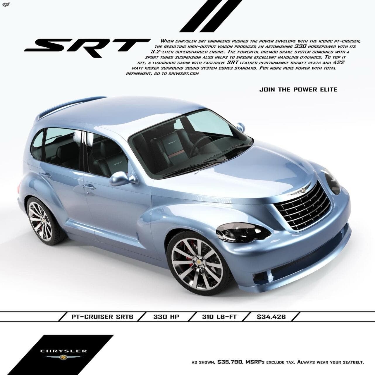 Chrysler PT Cruiser SRT6 restomod