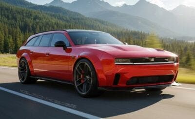 Dodge Charger Wagon render
