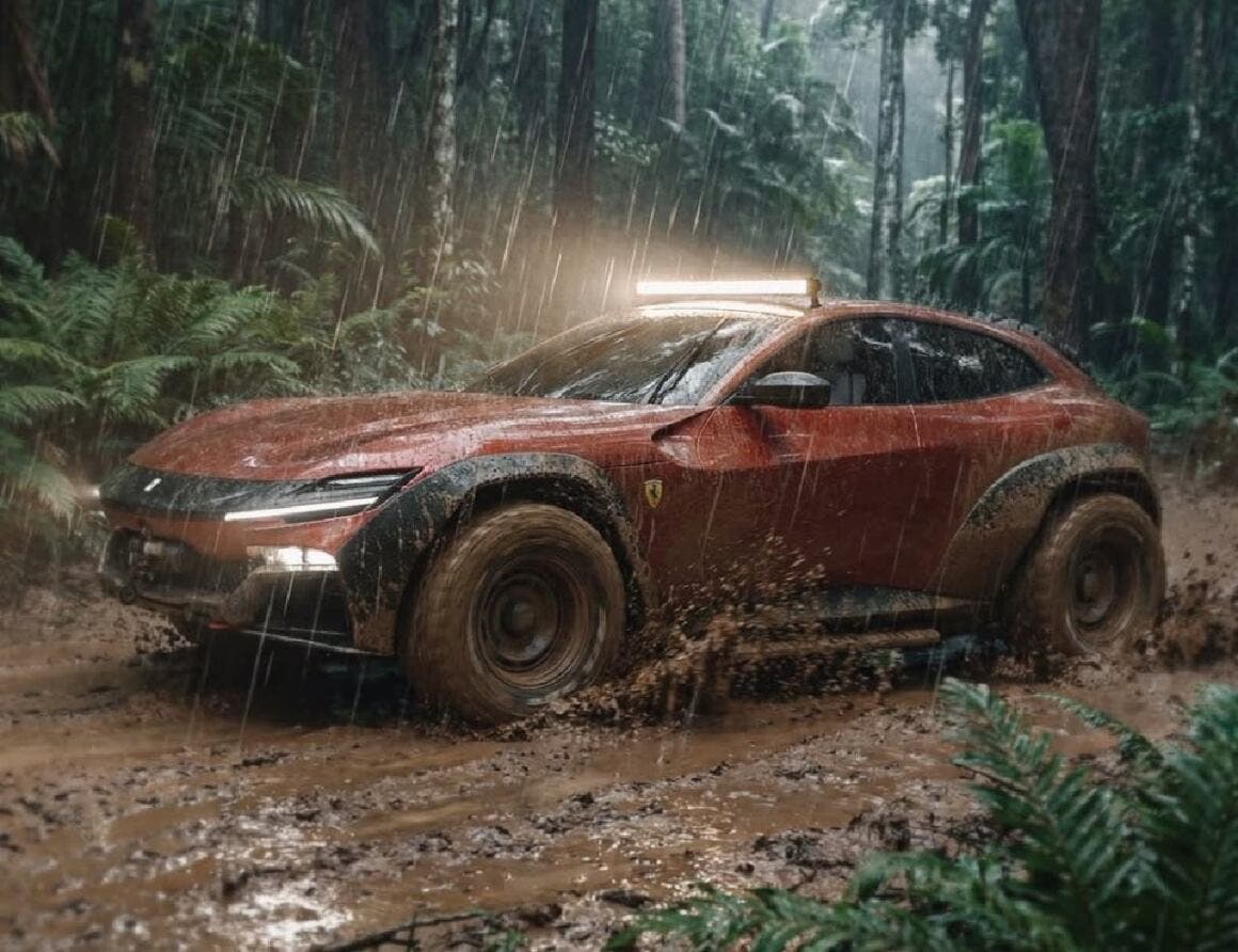 Ferrari Purosangue Scuderia Terra render