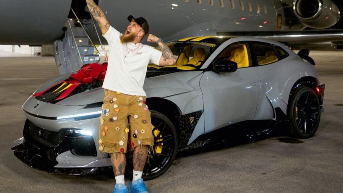 Jake Paul Ferrari Purosangue