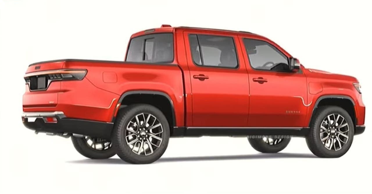 Jeep Comanche render