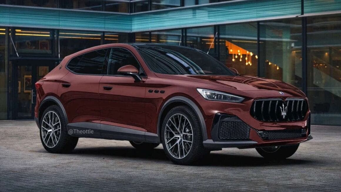 Maserati Levante render