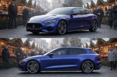 Maserati five-door render
