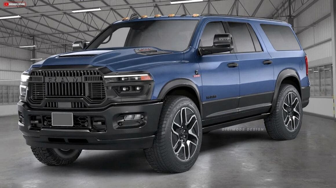 Ram Ramcharger SUV render