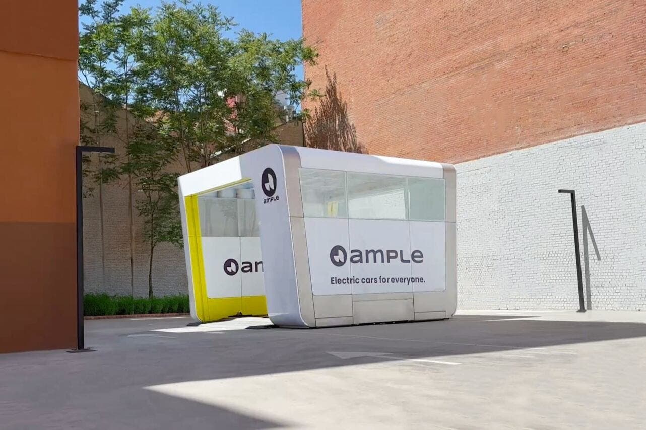 Stellantis Ample battery swap