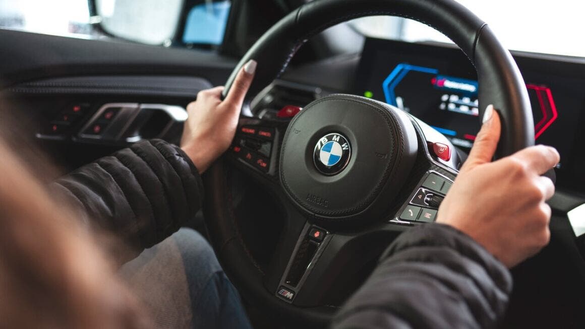 bmw driving