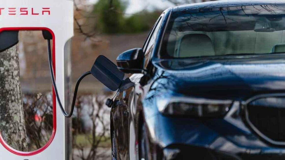 bmw tesla supercharger