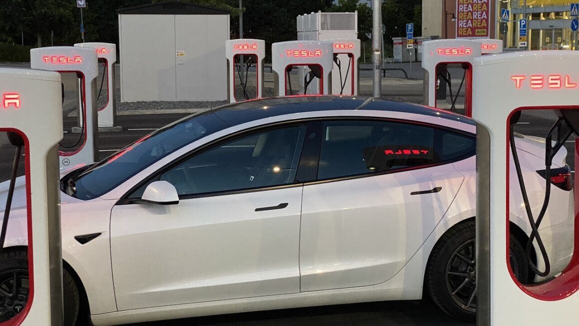 tesla supercharger