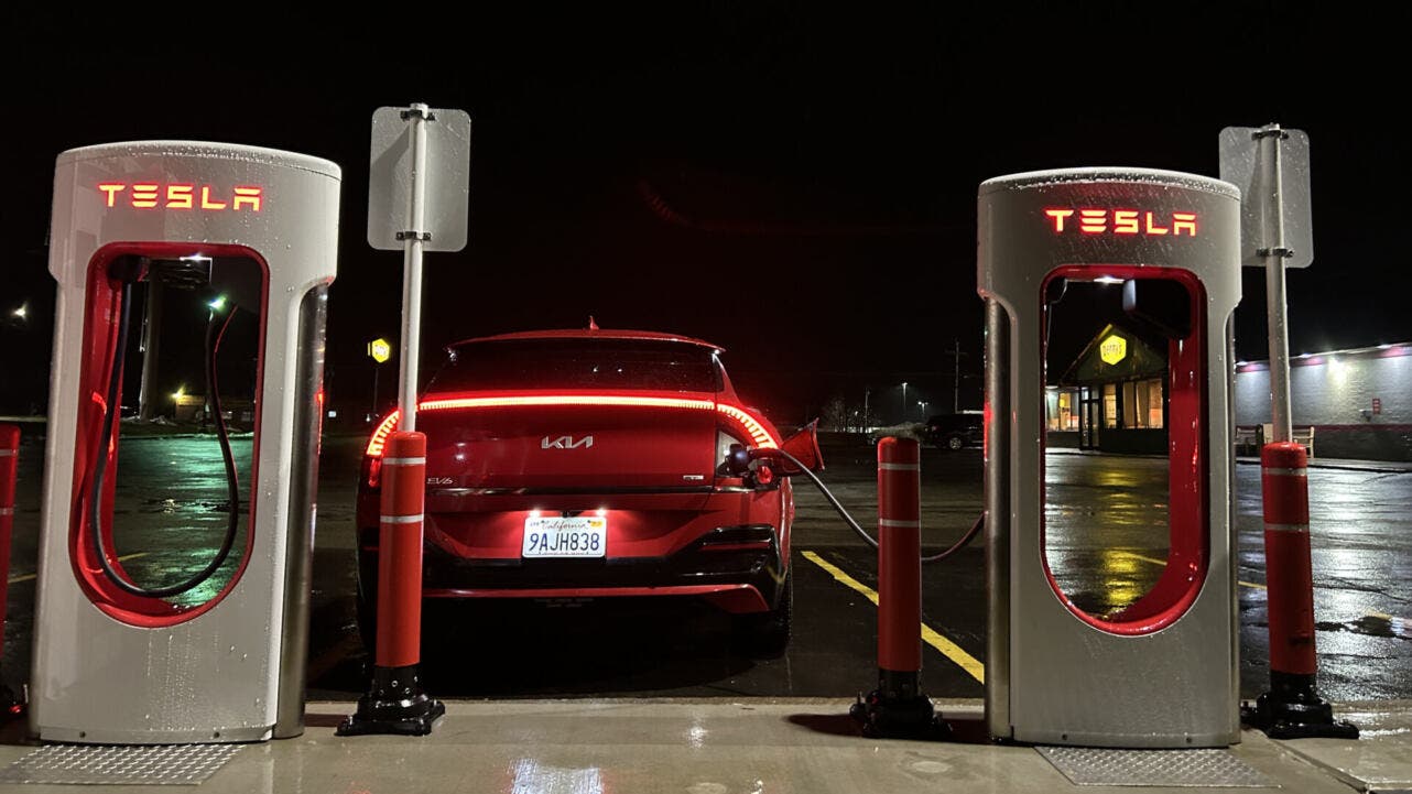 tesla supercharger