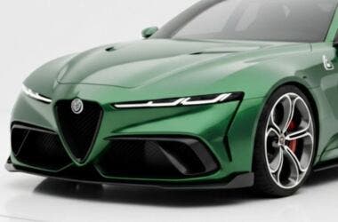 Alfa Romeo Giulia Station Wagon render
