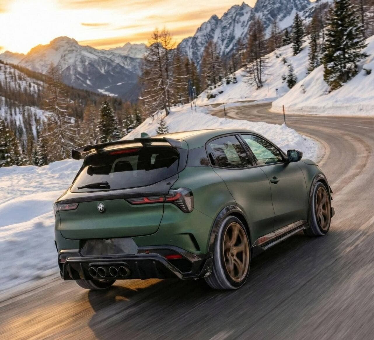 Alfa Romeo Junior GTAm render