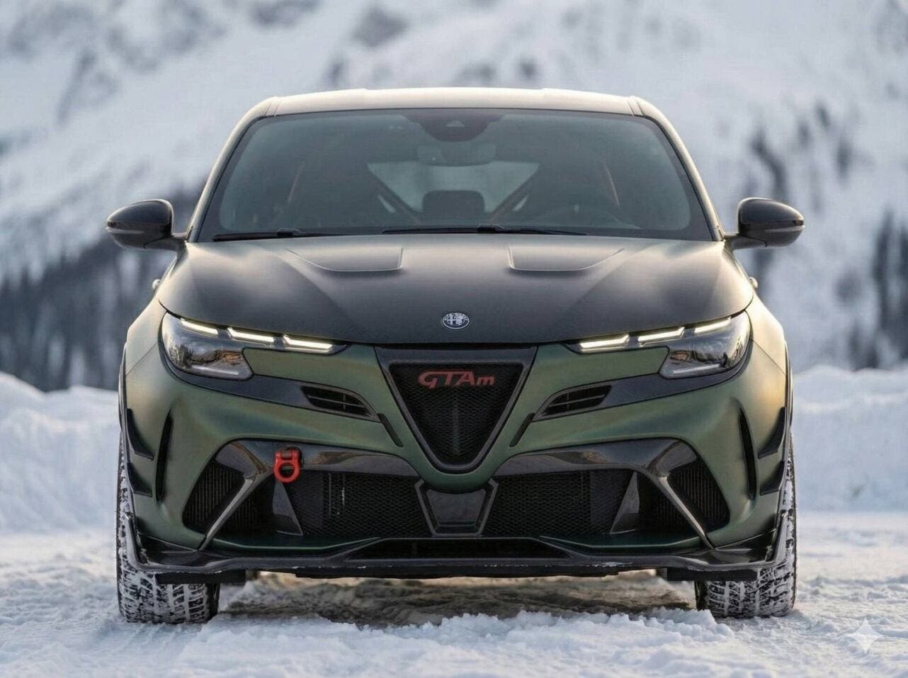 Alfa Romeo Junior GTAm render