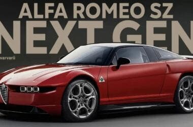 Alfa Romeo SZ render