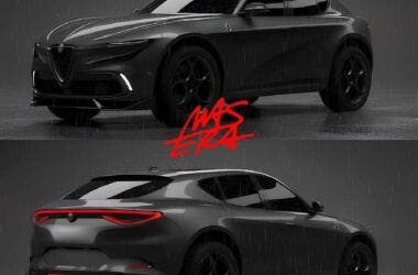 Alfa Romeo Stelvio render 2028