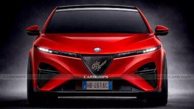 Alfa Romeo Stelvio render front