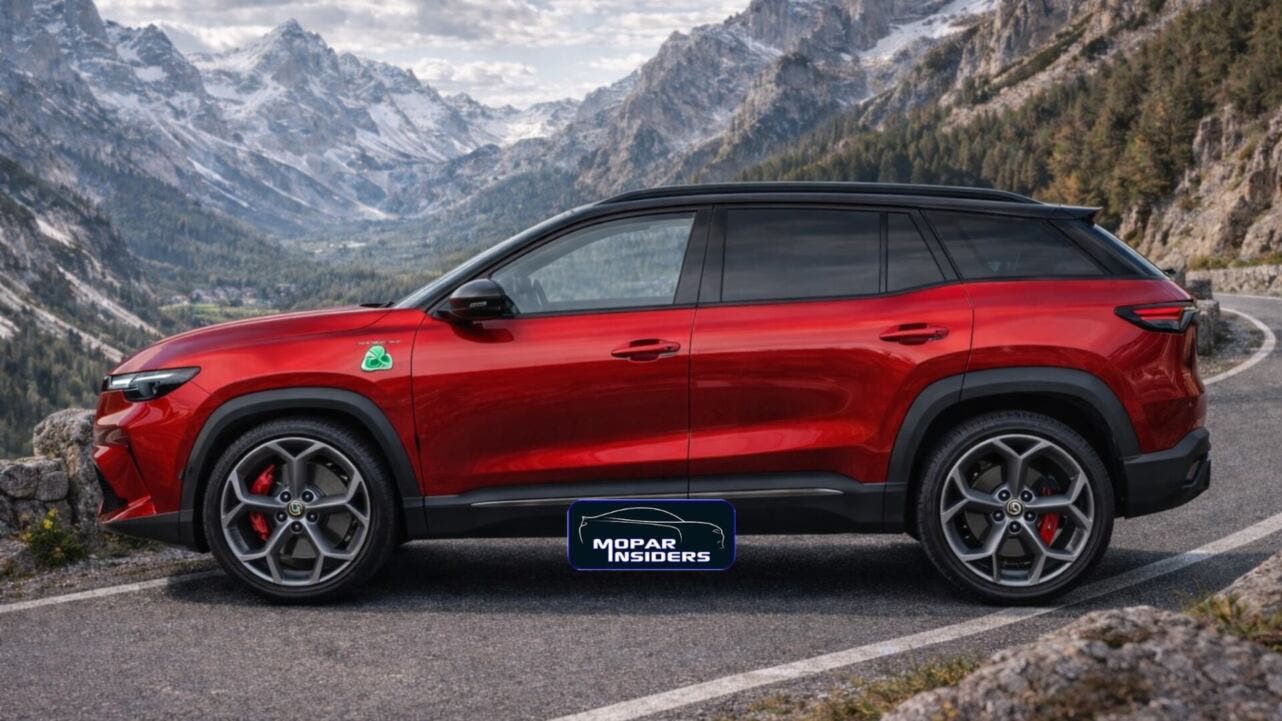 Alfa Romeo Tonale Quadrifoglio render