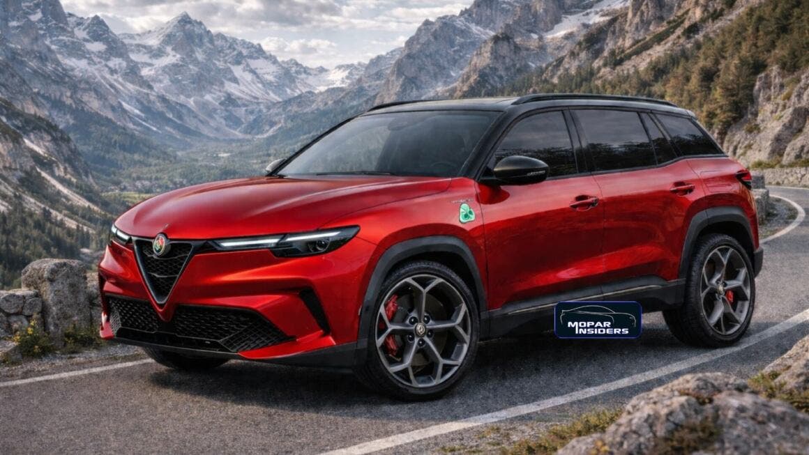 Alfa Romeo Tonale Quadrifoglio render