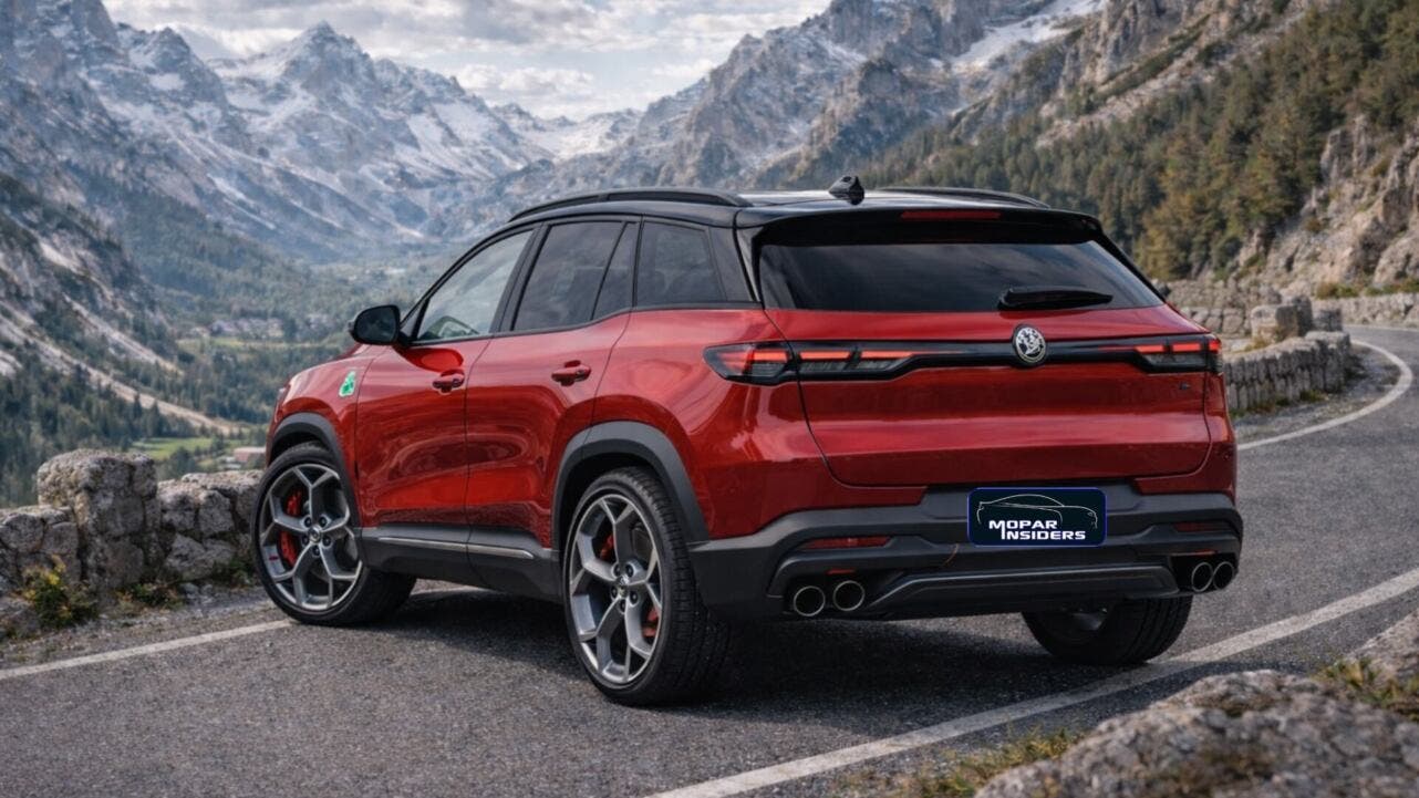 Alfa Romeo Tonale Quadrifoglio render