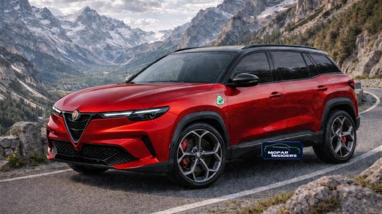 Alfa Romeo Tonale Quadrifoglio render